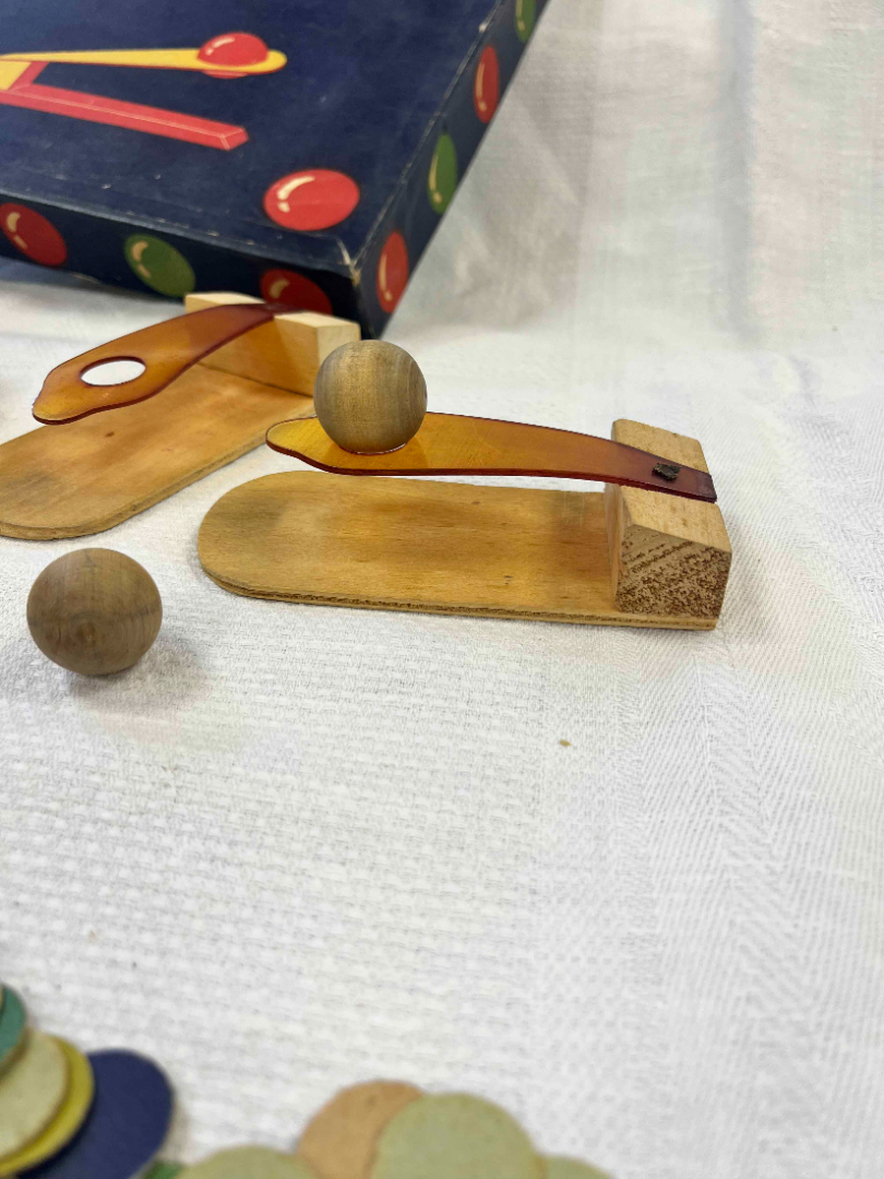 Детская настольная игра "Кто больше" Печерский райпромкомбинат г.Киев. В сборе. Винтаж, СССР. Картинка 7